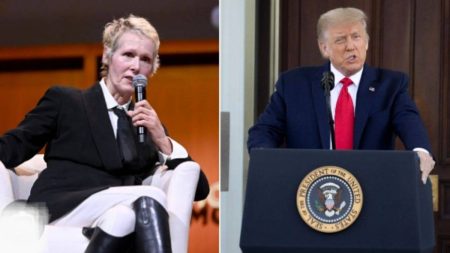 Jean Carroll and Donald Trump