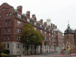 Buildings of Cambridge MA at Harvard University