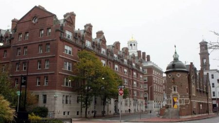 Buildings of Cambridge MA at Harvard University