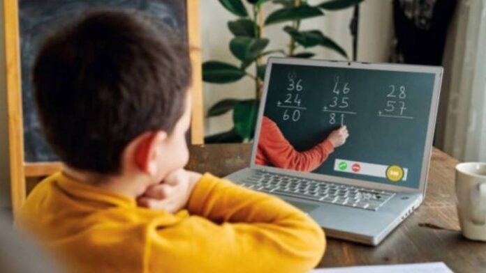 A Student and His Laptop