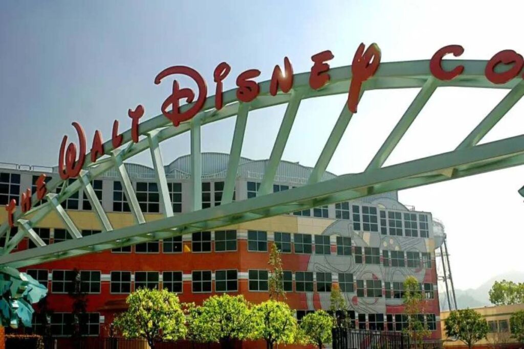A picture of Walt Disney building