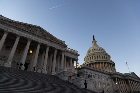 The US Capitol in Washington, DC.