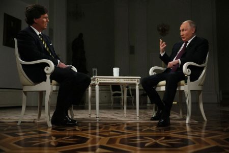 Carlson meets Putin