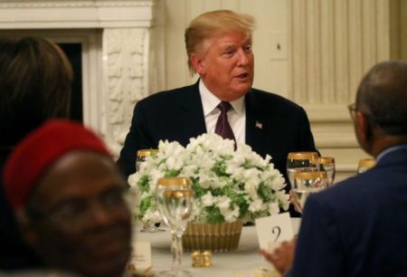 Donald Trump at a Dinner