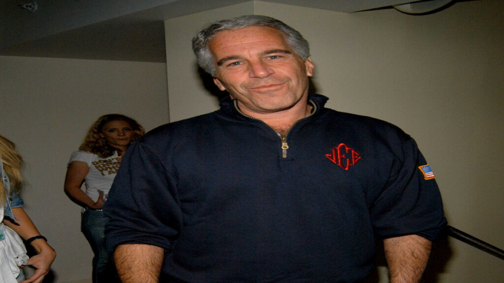 A picture of Jeffrey Epstein