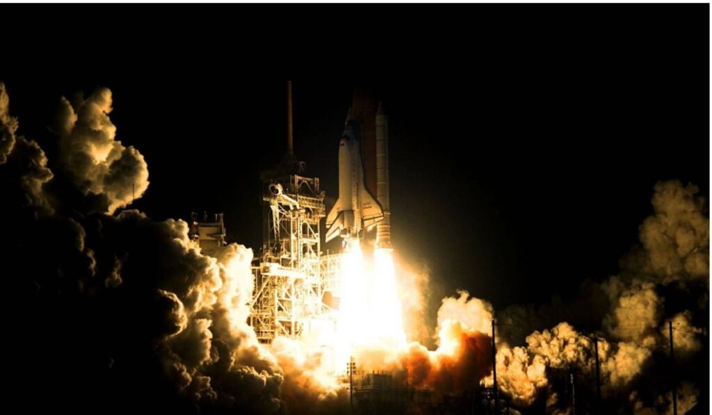 NASA rocket launch 