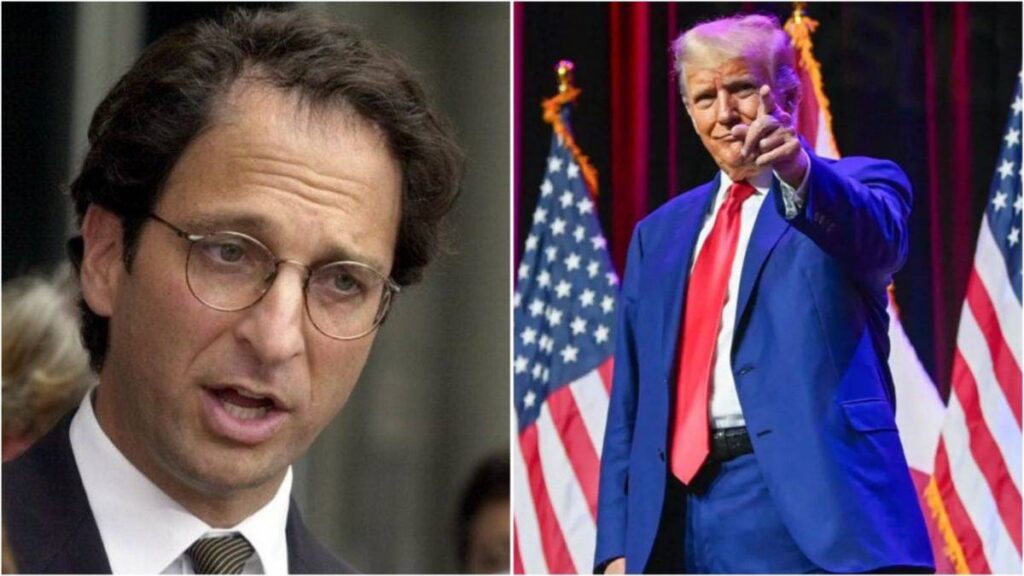 Andrew Weismann and Donald Trump