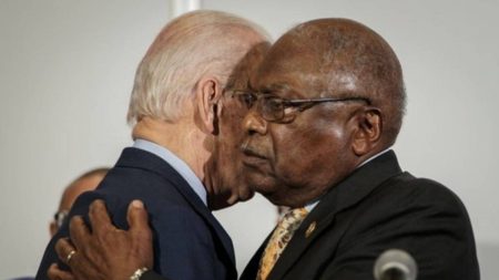 Joe Biden and Jim Clyburn