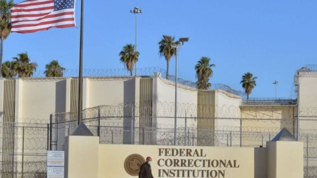 The outside perimeter of the Washington Federal Correctional Facility.