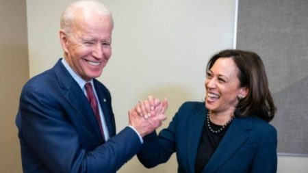 Joe Biden and Kamala Harris