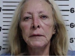 A mugshot of Jerri Roby Israel.