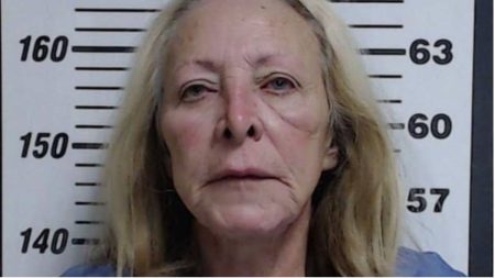 A mugshot of Jerri Roby Israel.