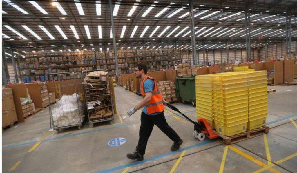 Amazon worker 