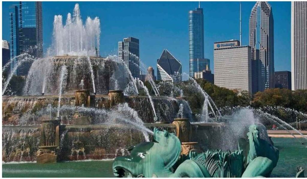 Fountain at Grant Park 