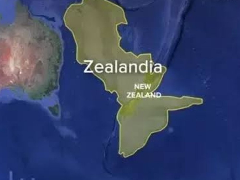 Map Showing Zeelandia
