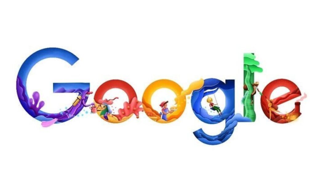 A customized Google logo