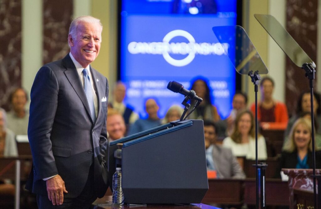 President Biden speaking at an event