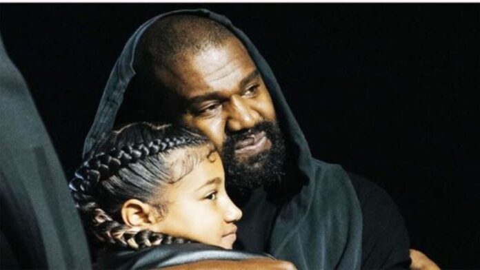 Father and daughter duo, Kanye and North West
