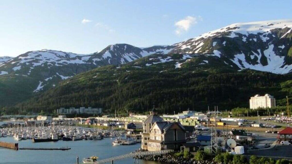 A picture of Whittier, Alaska

