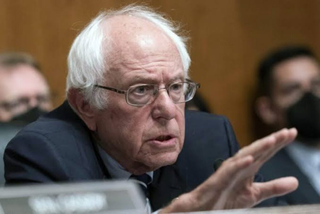 A picture of Senator Bernie Sanders