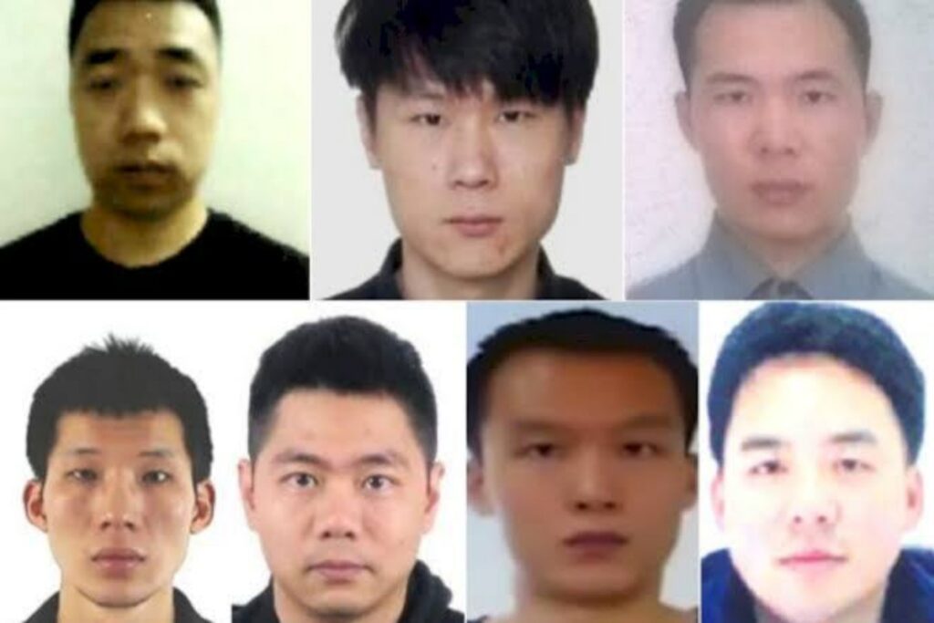 A picture of the China-based hackers