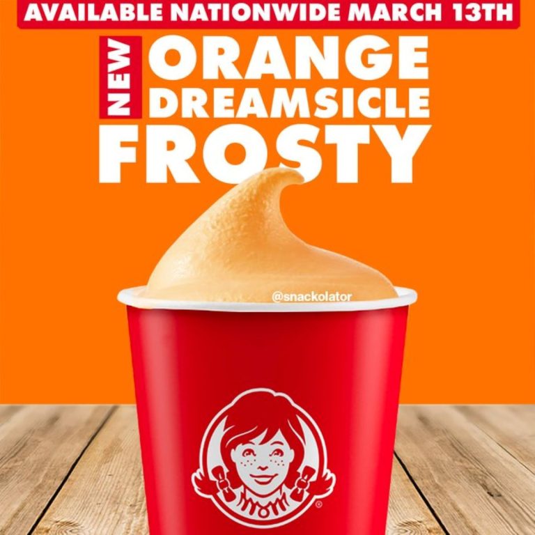 Wendy’s Set to Launch New Orange Dreamsicle Frosty Flavor to Kick Off ...