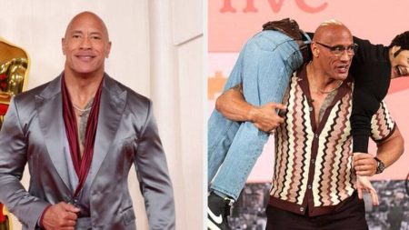 Fans Praise Dwayne Johnson for Seeking Consent Before Lifting Talk Show Host Drew Barrymore