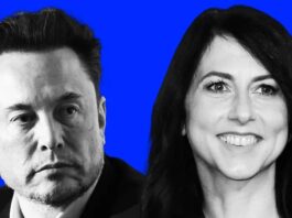 Elon Musk and MacKenzie Scott