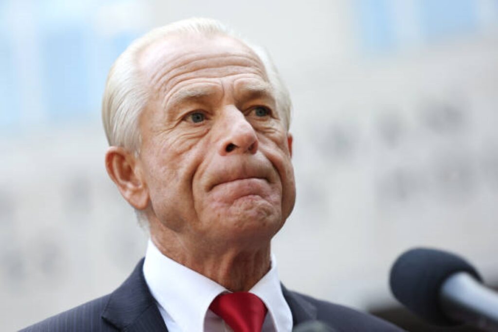 Peter Navarro at a Public Event