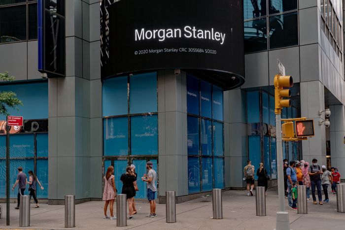 A Morgan Stanley Bank branch