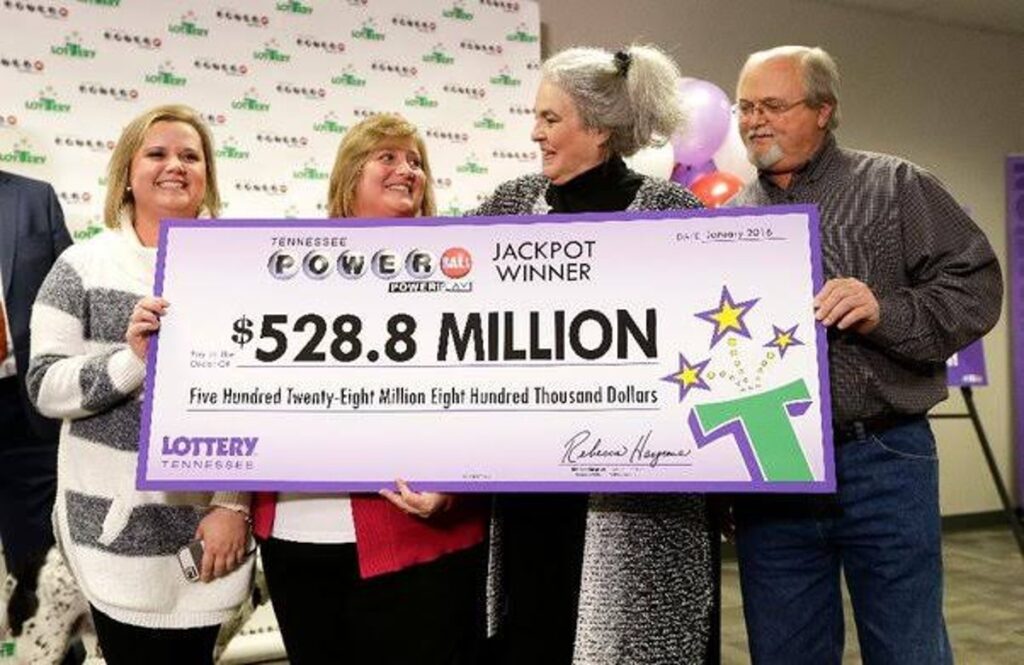 A Lottery Jackpot Winner