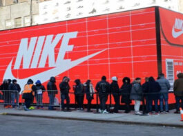 Nike shoe store