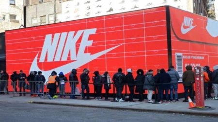 Nike shoe store