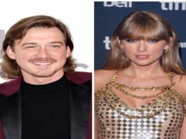 A picture of Morgan Wallen and Taylor Swift