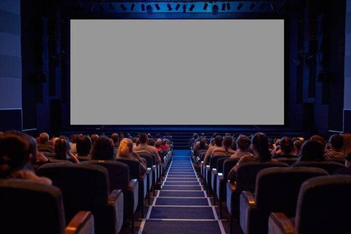 A picture of a movie theater