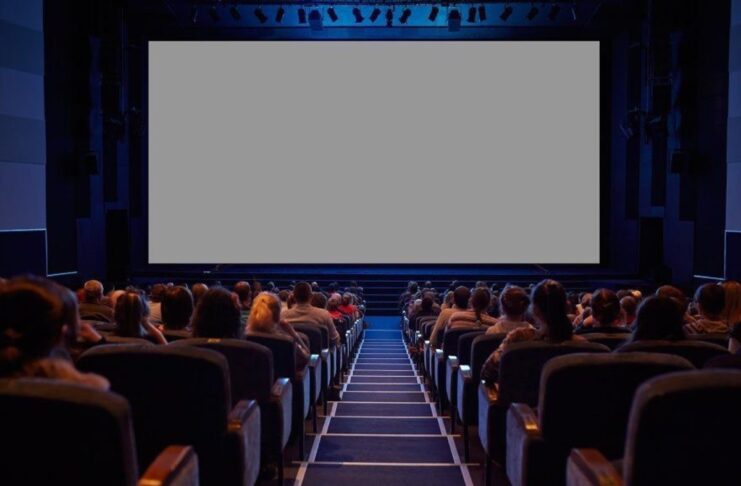 A picture of a movie theater