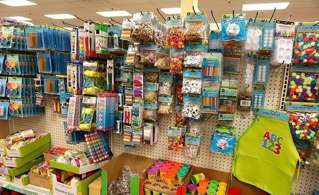 A picture of inside Dollar Tree store