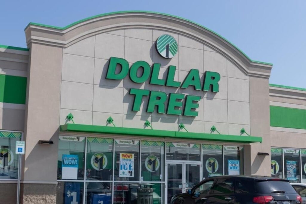A picture of Dollar Tree store