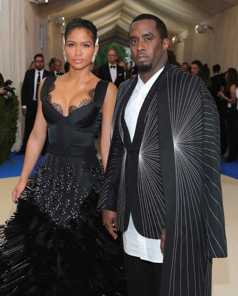 A picture of Diddy and Cassie