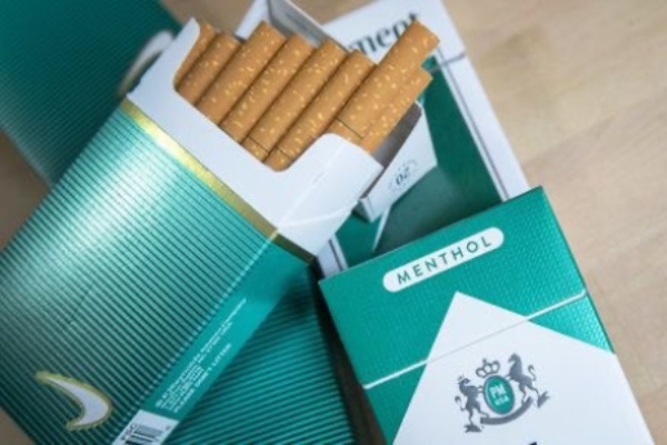 A picture of menthol tobacco smoke