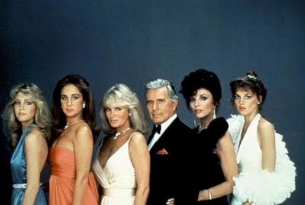 Some cast of the "Dynasty" show