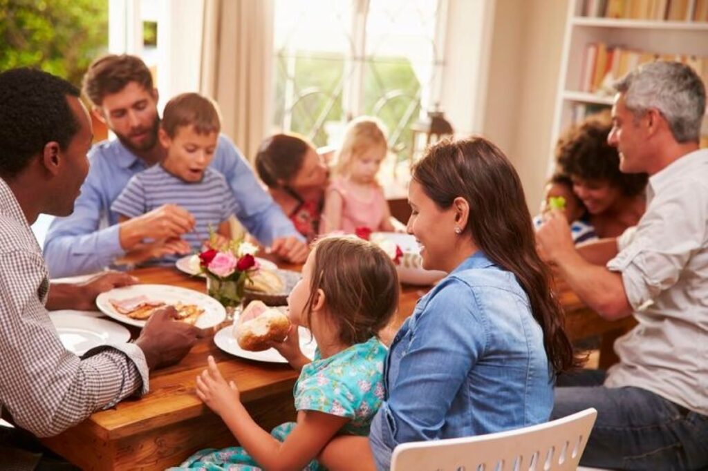 A family gathering