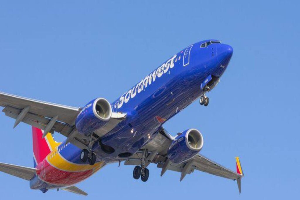 A picture of southwest airline