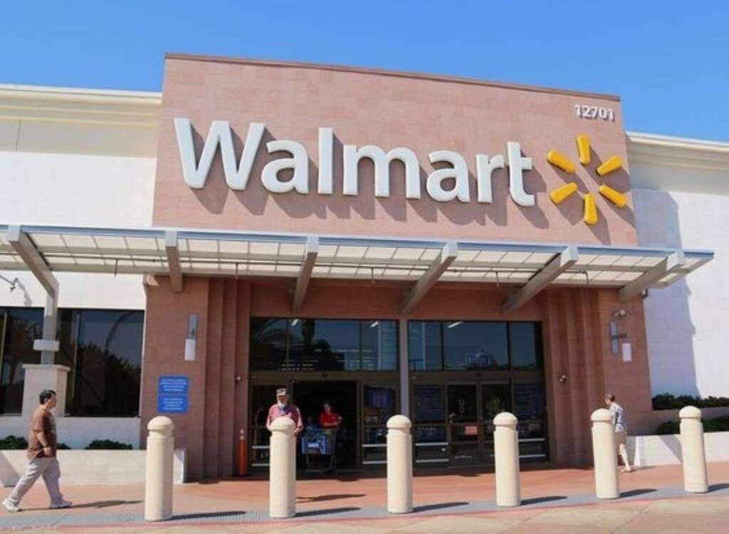 A Walmart store location