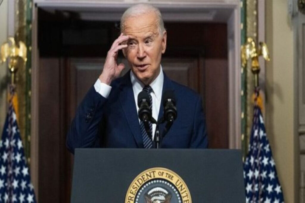 A picture of President Joe Biden