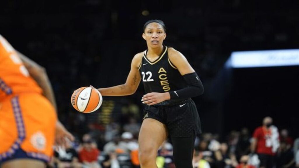 A picture of WNBA Star Aja Wilson