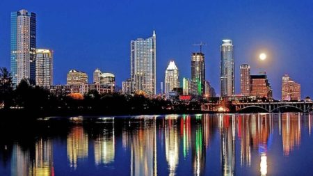 A picture of Austin Skyline