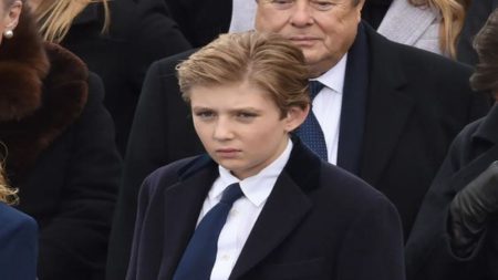 A picture of Barron Trump