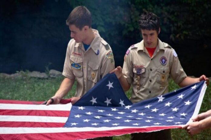 A picture of Boys Scouts of America.