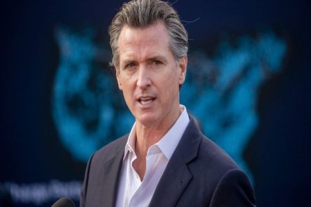 A picture of Governor Gavin Newsom.